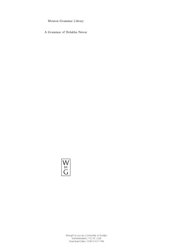 ﻿دستور زبان دولاخا نیوار