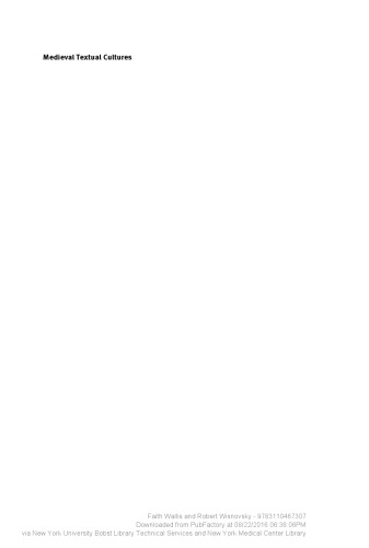 فرهنگ های قرون وسطایی: عوامل انتقال، ترجمه و تبدیل