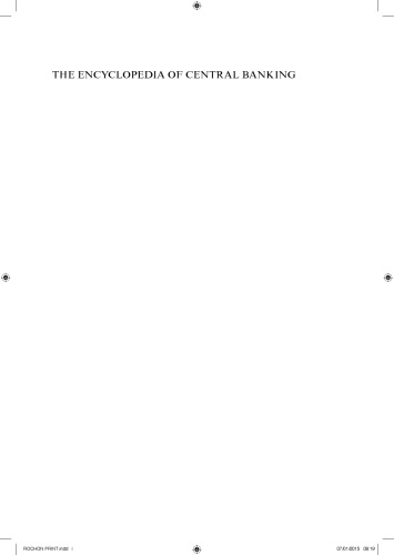 ﻿دایره المعارف بانکداری مرکزی