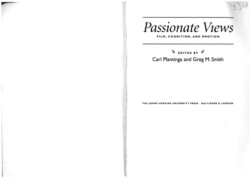 نماهای پرشور: فیلم ، شناخت و احساس