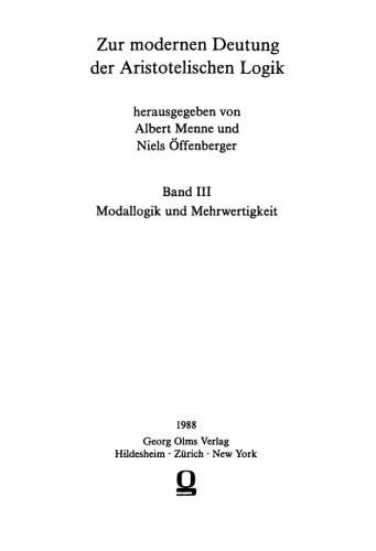 ﻿منطق مدال و کثرت