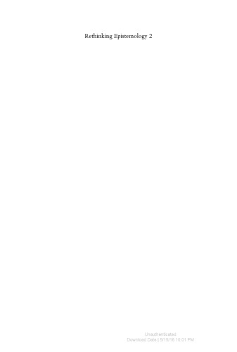 ﻿بازاندیشی در معرفت شناسی