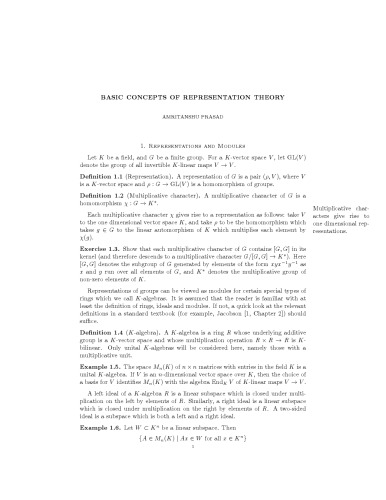 ﻿مفاهیم اساسی نظریه بازنمایی