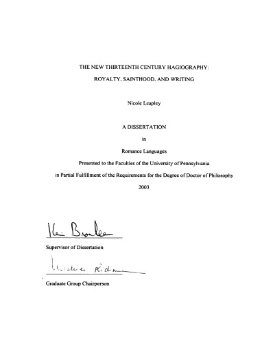 ﻿کتاب مقدس جدید قرن سیزدهم: سلطنت، تقدس و نوشتن