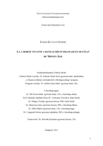 ﻿«مردگان زنده» در روایت فرانسوی و اکسیتان در قرون وسطی