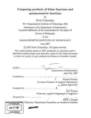 ﻿مقایسه محصولات توابع شور و توابع شبه متقارن