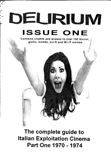 ﻿دلیریوم: راهنمای کامل سینمای بهره برداری ایتالیا قسمت 1. 1970-1974