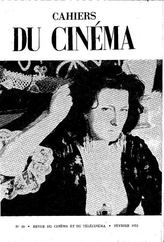 ﻿Cahiers du Cinéma nos 1-20
