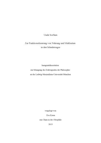 ﻿Undir borðum: برای کاربردی شدن غذا و وعده های غذایی در حماسه های ایسلندی