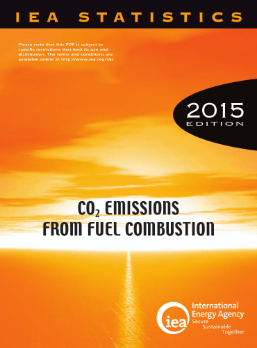 ﻿انتشار CO2 از احتراق سوخت 2015