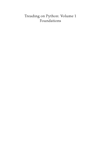 ﻿قدم زدن در پایتون جلد 1: مبانی پایتون