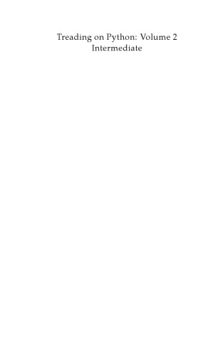 ﻿قدم زدن در پایتون جلد 2: پایتون متوسط