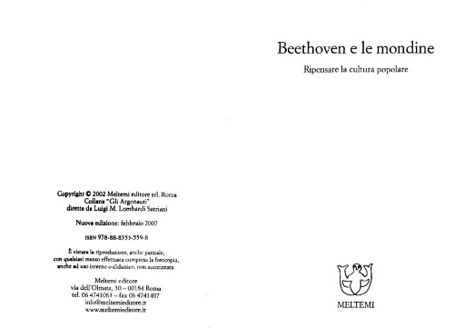 بتهوون و مونتین. تجدید نظر در فرهنگ عامه