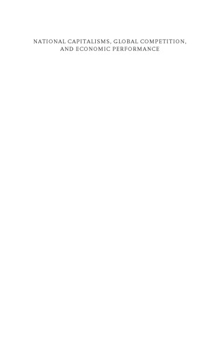 ﻿سرمایه داری ملی، رقابت جهانی و عملکرد اقتصادی