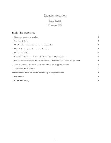 ﻿فضاهای برداری [تمرینات]