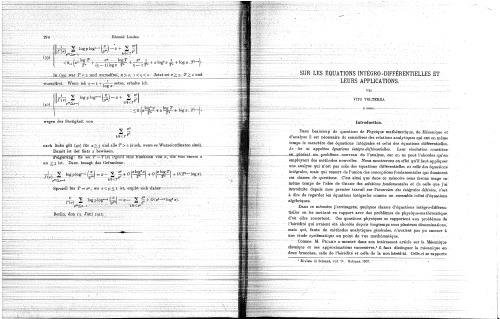 در مورد معادلات دیفرانسیل یکپارچه و کاربردهای آنها
