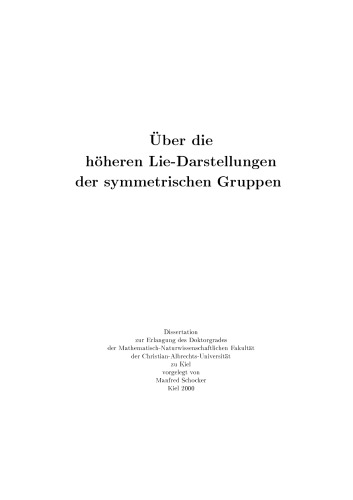 ﻿در مورد نمایش دروغ بالاتر گروه های متقارن [پایان نامه دکتری]