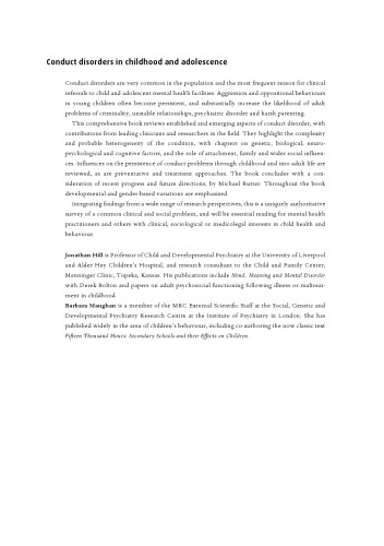 اختلالات رفتاری در دوران کودکی و نوجوانی