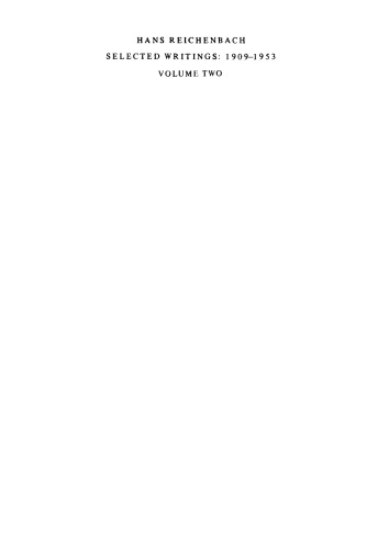 نوشته های انتخاب شده 1909-1953