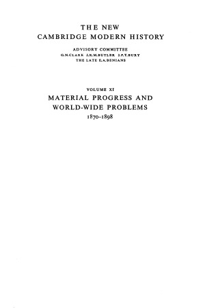 ﻿تاریخ مدرن کمبریج جدید