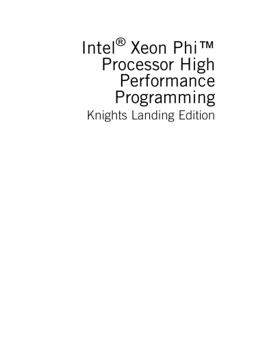 ﻿برنامه نویسی با کارایی بالا پردازنده Intel Xeon Phi. Knights Landing Edition