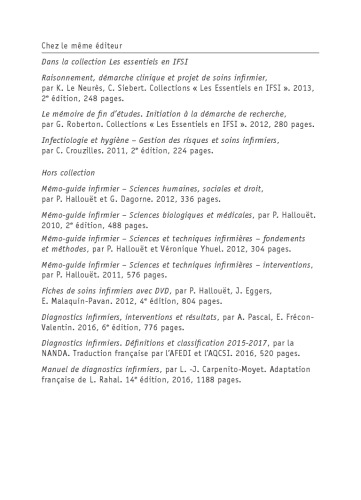 Mega Memo IFSI. تمام ترم های برنامه نیمسال دانشجوی پرستاری