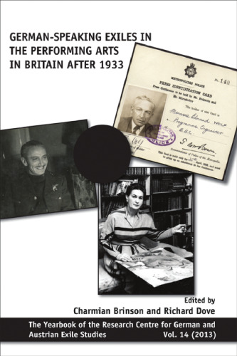 ﻿تبعیدی های آلمانی زبان در هنرهای نمایشی در انگلیس پس از سال 1933