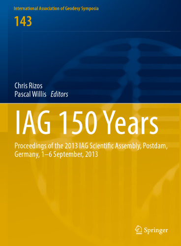 ﻿IAG 150 Years: مجموعه مقالات مجمع علمی IAG در پوتسدام ، آلمان ، 2013