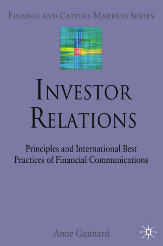 ﻿روابط سرمایه گذار: اصول و بهترین روش های بین المللی ارتباطات مالی