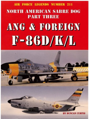 سابر سگ آمریکای شمالی قسمت سوم Ang & Foreign F-86DKL