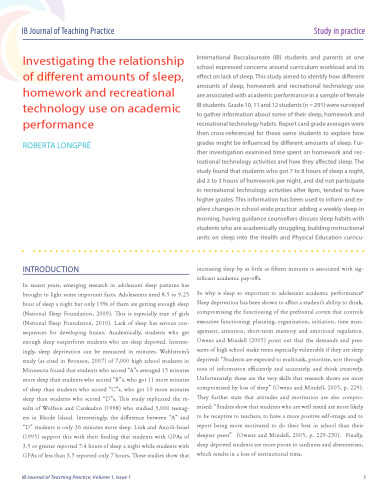 بررسی ارتباط مقادیر مختلف خواب، تکالیف و تکنیک های تفریحی بر عملکرد تحصیلی