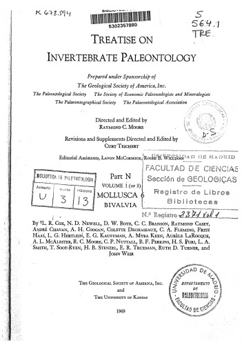 ﻿رساله در مورد دیرینه شناسی بی مهرگان - قسمت N - مولوسکا 6 بیوالوی