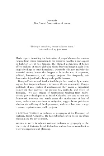 ﻿Domicide: تخریب جهانی خانه