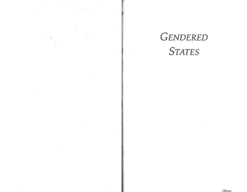 دولتهای جنسیتی: دیدگاههای فمینیست (Re) نظریه روابط بین الملل