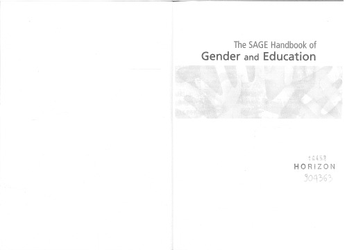 ﻿کتاب راهنمای جنسیت و آموزش SAGE