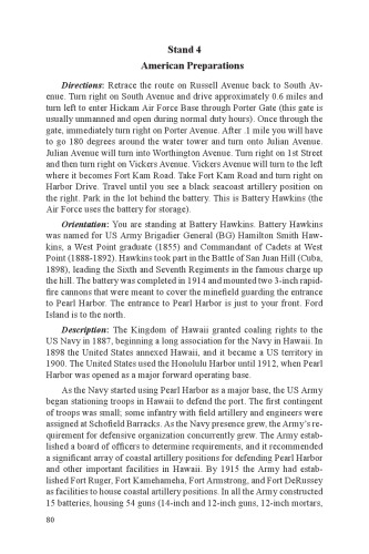 ﻿کتابچه راهنمای سواری کارکنان برای حمله به پرل هاربر، 7 دسامبر 1941: مطالعه دفاع از آمریکا، نقطه 2