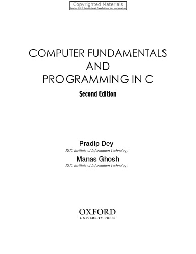 ﻿مبانی کامپیوتر و برنامه نویسی در C