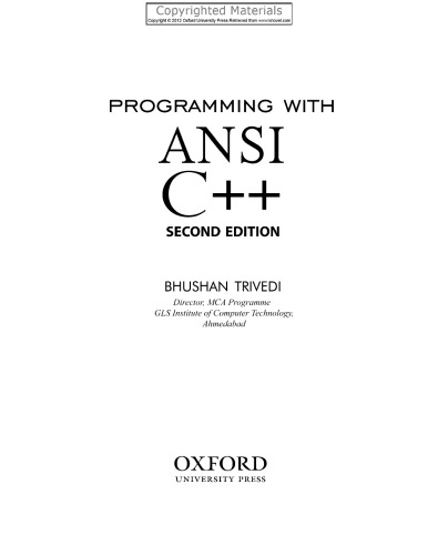 ﻿برنامه نویسی با ANSI C++