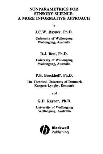 ﻿عدم پارامترهای علوم حسی: یک رویکرد آموزنده تر