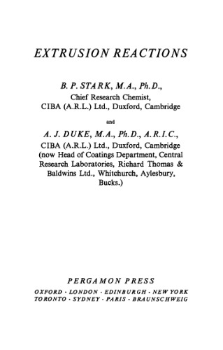 ﻿واکنش اکستروژن