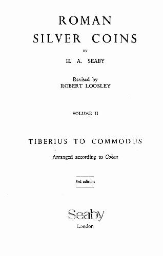 سکه های نقره رومی II. Tiberius به Commodus