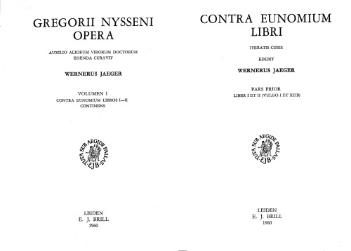 ﻿گریگوری نیسا GNO 1