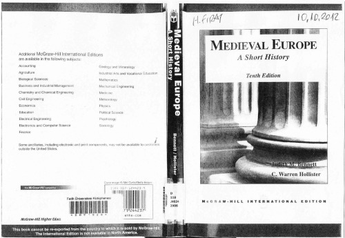 ﻿اروپای قرون وسطی: یک تاریخ کوتاه