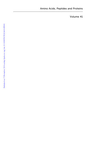 ﻿اسیدهای آمینه، پپتیدها و پروتئین ها: جلد 41