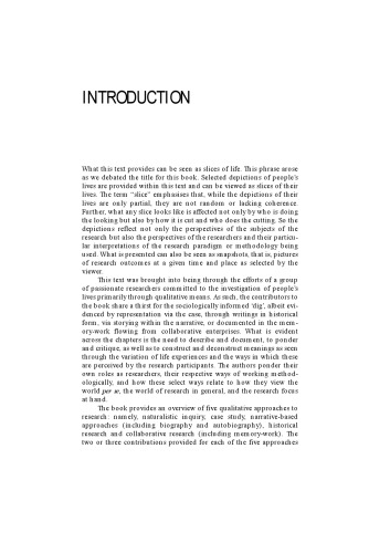 ﻿برش هایی از زندگی: عکس های فوری تحقیقات کیفی