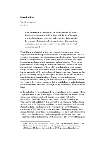 ﻿نوشتن تاریخ های استعماری: دیدگاه های تطبیقی