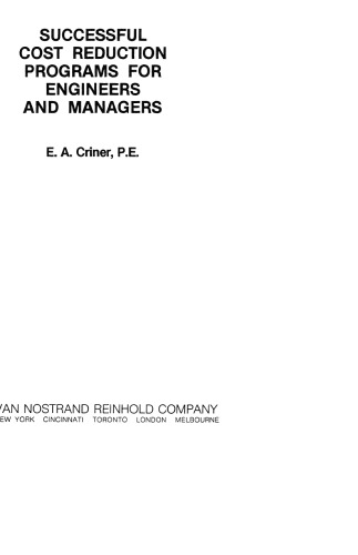 ﻿برنامه های کاهش هزینه موفق برای مهندسان و مدیران