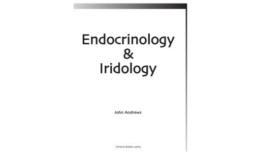 ﻿غدد درون ریز و ایریدولوژی
