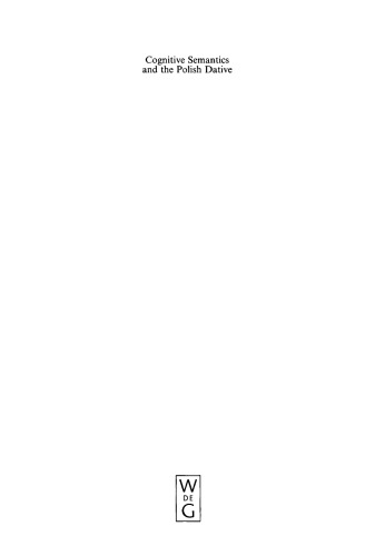 ﻿معناشناسی شناختی و داده لهستانی