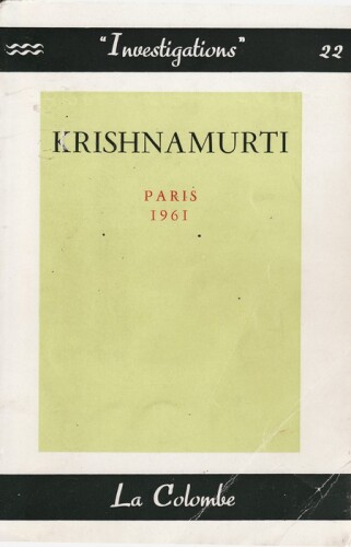 ﻿پاریس 1961: گفتگوها